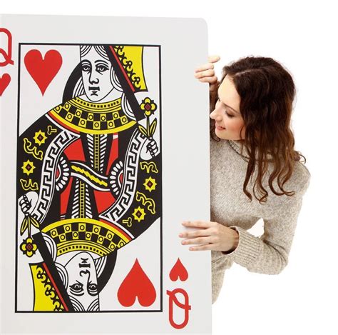 extra large playing card decorations.